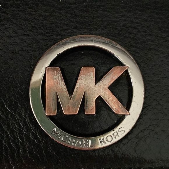 Michael Kors, black leather wallet - Picture 4 of 4